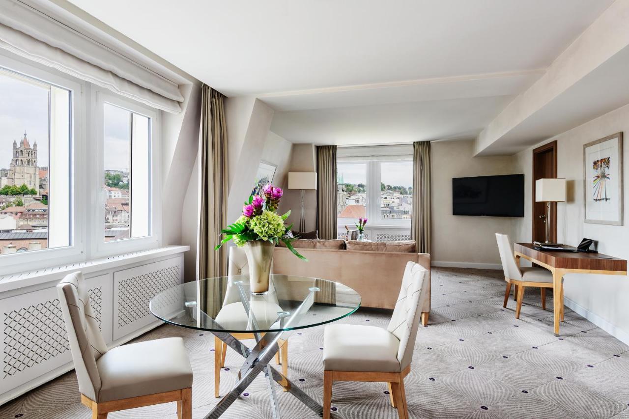 Lausanne Palace Екстериор снимка Suite at the Hotel